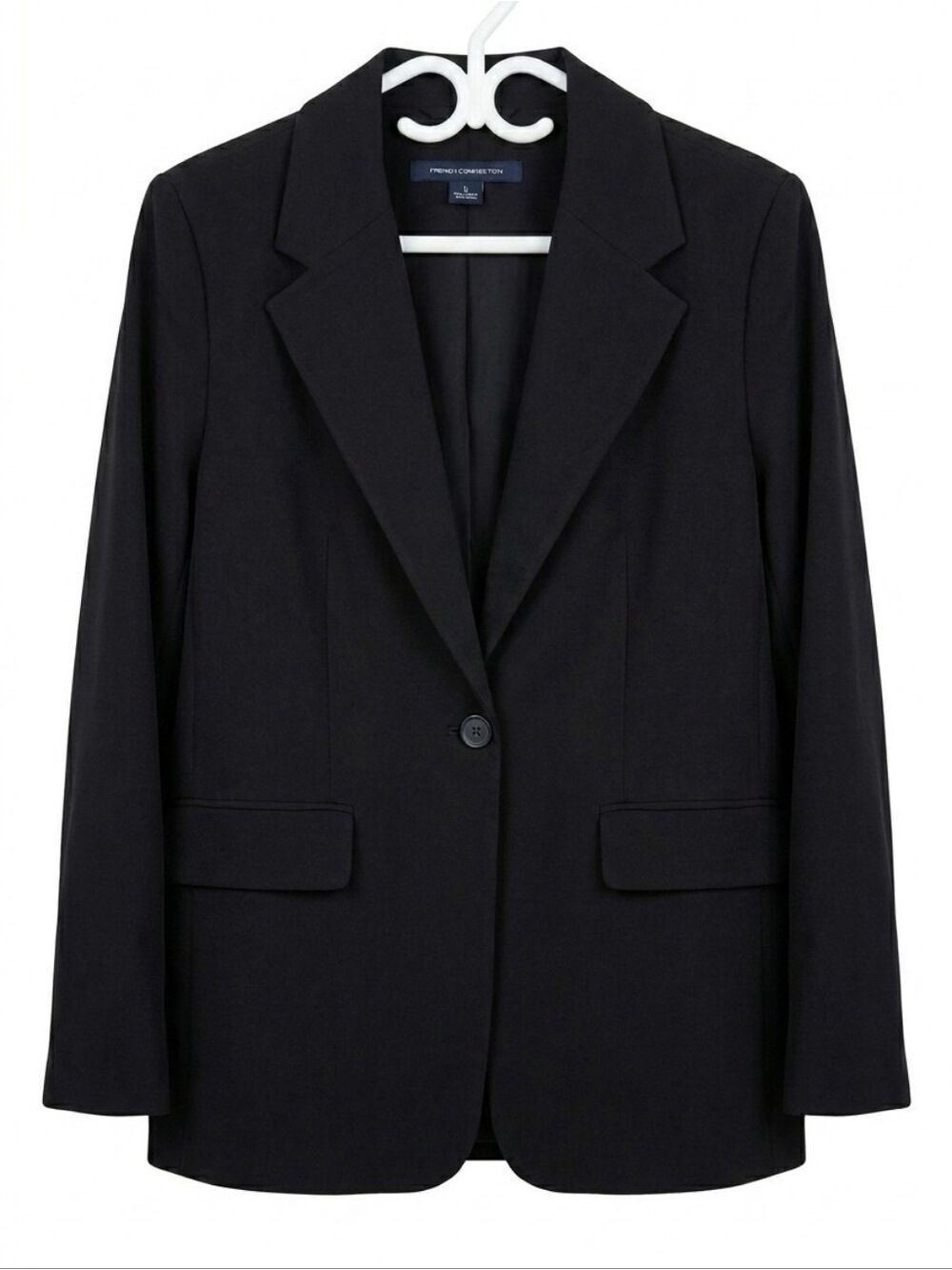 French Connection Black Blazer Jacket, Large
